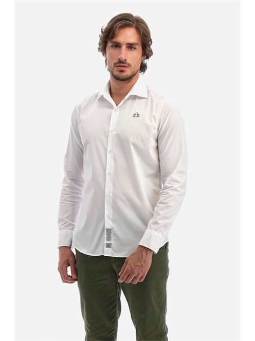 MAN SHIRT POPLIN LA MARTINA | WMC002-PP483/1